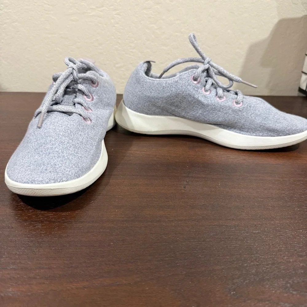 Allbirds Wool Runners Women's‎ Grey Lace Up Sneakers Shoes Size 9